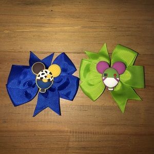 Toy Story hair bows